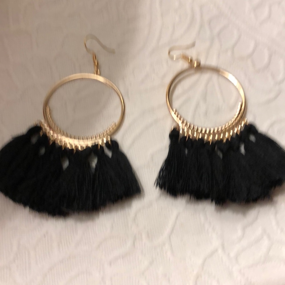 Boho fringe Tassel earrings